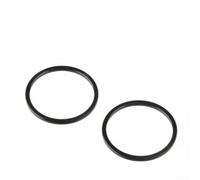 ZWEquipint 2 pares de espaciadores de pedalier de bicicleta de 2,5 mm de acero para SRAM para GXP y para HOLLOWTECH II, piezas de ciclismo negras