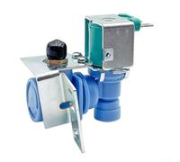 ZWEquipint 242252603 Válvula de entrada de agua para refrigerador, pieza de repuesto para máquina de hielo, línea de suministro, fijación de metal plástico de bajo ruido