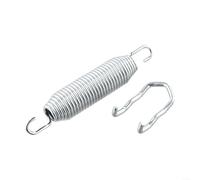 ZWEquipint 607616 Muelle tensor tensor de cubierta para estafador para tablero para cortacéspedes FASTRAK, sustituye a 122388 604291, 169 mm de longitud de 3,5 mm de diámetro de alambre parte de metal