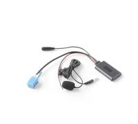 ZWEquipint Adaptador AUX inalámbrico, con micrófono manos libres, kit de llamadas para Fiat Ducato Boxer Relay 2011-2013 Audio estéreo de coche