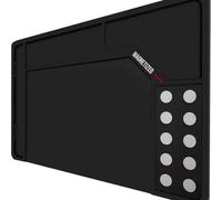 ZWEquipint Alfombrilla de limpieza antideslizante con puntos magnéticos, alfombrilla de goma a prueba de aceite para soldadura, reparación electrónica y proyectos de bricolaje, para limpiar para