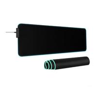 ZWEquipint Alfombrilla de mouse WiFi RGB, para control de aplicación TUYA, tapete de escritorio para juegos con brillo y modos ajustables, tela plegable para oficina en casa, 900 x 300 mm