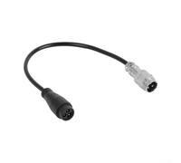 ZWEquipint Cable de carga para scooter eléctrico Dualtron y TEVERUN, IP67 impermeable GX16 conector de 3 pines con mecanismo de bloqueo de presión, núcleo de cobre chapado en oro de alta corriente