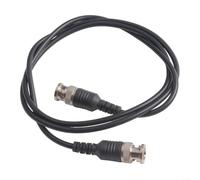ZWEquipint Cable de prueba BNC a BNC, cable coaxial de 50 ohmios con Q9 macho- para osciloscopio, goma de silicona, 3.3ft/1m,
