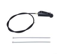 ZWEquipint Cable del acelerador para cortacésped 112-9752 para modelos ZS 5000 SS 4235, control de velocidad, ajuste de palanca, rotación de la cuchilla, construcción de siega, negro