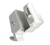 ZWEquipint Cerradura de seguridad a prueba de niños para puertas interiores, gancho de puerta de PVC sin herramientas, se adapta a pomos y palancas redondas, protector de acceso rápido