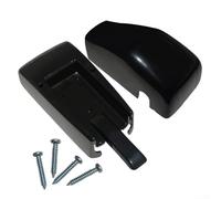 ZWEquipint Cubierta de cabeza de toldo RV para Solera para componentes LIPPERT, sustituye a 643921 643923, pieza de repuesto lateral izquierdo para toldos manuales Regal Power, plástico negro