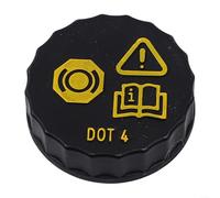 ZWEquipint Cubierta para depósito de líquido de frenos de coche, para Ford, Fiesta, Mondeo, Galaxy, Kuga, Transit MK2, MK3, MK4 2005 2014, parte 6M512162AA