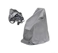 ZWEquipint Cubierta plegable para silla de ruedas eléctrica, tela Oxford, protección UV, para almacenamiento al aire libre, ayuda de movilidad, gris, 115 x 65 x 90 cm (115 x 65 x 90 cm, gris)