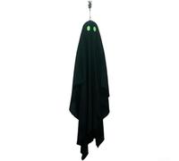ZWEquipint Decoración colgante de Halloween al aire libre del fantasma ornamento plástico 100 cm para el jardín