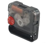 ZWEquipint Diversas longitudes de eje, disponible en mecanismos de movimiento de reloj de cuarzo, para reparaciones de reloj de pared sin perturbaciones (eje de 12,4 mm (8,9 mm sin eje de rosca)