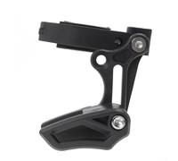 ZWEquipint Estabilizador de cadena de bicicleta,Protector de plato delantero de una sola velocidad,Guía de cadena anticaída,Para bicicletas Fixie de montaña de carretera,Accesorio ABS negro 70 68Mm