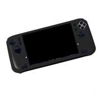 ZWEquipint Funda de agarre de silicona suave para MSI para Claw 8 A2VM, funda protectora con textura antideslizante, carcasa ligera a prueba de golpes para accesorio de consola de juegos, negro (negro