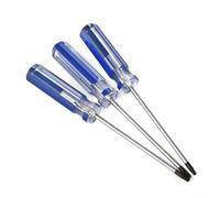 ZWEquipint Juego de 2 destornilladores T8 para T9 para T10 para TORX para controlador inalámbrico Xbox 360, para PS3, HDD, herramienta de reparación de teléfono, para acero CR-V, 132 mm (2 piezas para