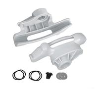 ZWEquipint Kit de cabeza de montaje de cambiador de neumáticos de nailon de perfil bajo 2 unids para máquinas serie 5000 6000 7000 tipo pico de pato