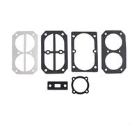 ZWEquipint Kit de juntas de culata de compresor de aire, juego de 6 arandelas de placa de válvula con almohadilla de aluminio, compatible con compresor de aire tipo 2070 2065