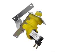 ZWEquipint Kit de válvula de entrada para máquina de hielo 000009121 para Manitowoc reemplaza 000008486 piezas de agua de metal y plástico con soportes y tornillos 12 x 6 x 6 cm