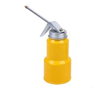ZWEquipint Lata de aceite manual de metal con bomba, lubricador de boquilla larga para rodamientos de motocicletas automotrices, herramienta engrasadora de precisión eficiente para maquinaria