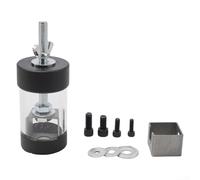 ZWEquipint Luthier Juego de herramientas, perilla de guitarra y extractor de bujes con 7 piezas de repuesto, diseño de doble extremo para pomos y bujes de puente