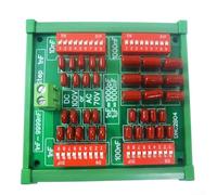 ZWEquipint Módulo de condensador programable ajustable 1NF a 9999NF Paso 1NF Película de polipropileno Precisión 5% Bloque de terminales de tornillo para pruebas Educación Diseño electrónico (con