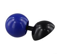 ZWEquipint Palanca de mando basculante con botón de arranque para coche, palanca de parada de arranque del motor con mango de bola, apto para automóviles y PC, plástico de alta resistencia, azul o