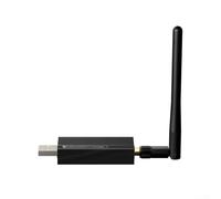 ZWEquipint Para Zigbee 3.0 para puerta de enlace para puente para ZBDongle-E, dongle USB de aluminio para automatización del hogar inteligente, soporte MQTT, cable de 1,5 m, 2,4 GHz, hasta 128