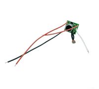 ZWEquipint Placa de circuito de luz de sensor controlado por voz para DC 3V-30V, módulo de control de interruptor con construcción de fibra de vidrio para proyectos eléctricos de jardín doméstico