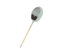 ZWEquipint Probador de suelo 4 en 1 con pantalla ajustable que mide la humedad, pH y luz solar, fertilidad para jardín, granja, suculentas, plantas en maceta, sonda de alta sensibilidad, resultados
