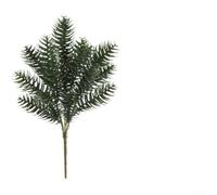 ZWEquipint Ramas artificiales de aguja de pino para decoraciones de Navidad, fotografía de boda, decoración del hogar, tallos de plantas artificiales de plástico verde, 37 cm o 29 cm (Y25015-022-5)