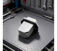 ZWEquipint Regulador de resistencia del motor del ventilador compatible con Nissan Rogue, para SENTRA, NV1500, NV2500, NV3500, Pathfinder, Silver Metal, Parte 27761-4BAOA