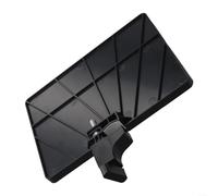 ZWEquipint Soporte de micrófono para tarjeta de sonido con abrazadera ajustable para actuaciones en vivo, soporte de plástico ABS para trípode, negro (22 x 16 cm)