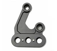 ZWEquipint Soportes de montaje de estribera para Surron para Light Bee X/S/X160/X260, soporte de pedal de aleación de aluminio 7075, soporte de clavija de pie de motocicleta todoterreno, morado