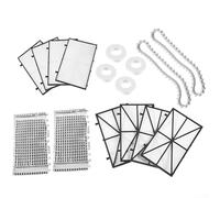 ZWEquipint Tune-Up Kit de reconstrucción para Dolphin CC For Plus Robotic Pool Cleaner, incluye filtros 9991433-R4, cepillos 6101641-R2, pistas, anillos de escalada, juego de mantenimiento de 16