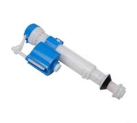 ZWEquipint Válvula de llenado de cisterna de inodoro de entrada inferior ajustable, conexión G1 2 sistema de control de descarga de tanque de ahorro de agua, para reemplazo de baño