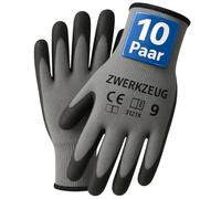 ZWERKZEUG 10 pares de guantes de trabajo cálidos para días fríos, guantes de construcción de invierno con revestimiento de látex, guantes de trabajo térmicos, resistentes a la abrasión, guantes de