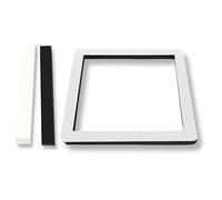 Zwfjcmsa 25071 - Kit de juntas de aire acondicionado para caravana y techo, junta autoadhesiva para de fotos y almohadillas de nivelación autoadhesivas