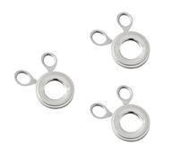 Zwfjcmsa 3 herramientas de acero inoxidable para abrir huevos y galletas de huevos, cortador de cáscara de huevo para huevos hervidos