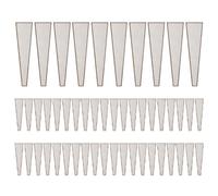 Zwfjcmsa 50 bolsas de plástico para envolver flores con rosas individuales para el día de San Valentín, color