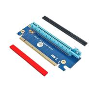 Zwfjcmsa Adaptador de dirección para tarjeta gráfica PCI-E16X, ranura para tarjeta gráfica de computadora, tarjeta de dirección izquierda, versión 3.0