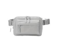Zwfjcmsa Bolsa de nailon impermeable para correr, bolsa de deporte al aire libre, versátil para guardar artículos esenciales durante los entrenamientos D, gris