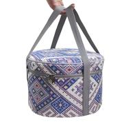 Zwfjcmsa Bolsa de vajilla simple para acampar al aire libre, bolsa de almacenamiento de cable de alimentación, bolsa de almacenamiento de gran capacidad, bolsa de camping, ver imagen