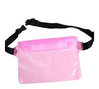 Zwfjcmsa Bolsa impermeable rosa para teléfono móvil, cruzada, para natación, al aire libre, sello a la deriva, Pink