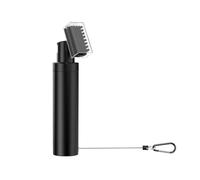 Zwfjcmsa Cepillo limpiador de palos de golf y kit de limpieza de toallas de microfibra, cepillo afilador de ranura con botella de agua, herramienta de golf, color negro