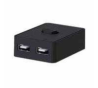 Zwfjcmsa Conmutador USB de 2 puertos para compartir impresora, interruptores bidireccionales de 2 pulgadas y 1 salida o 1 pulgada y 2 salidas USB 2.0