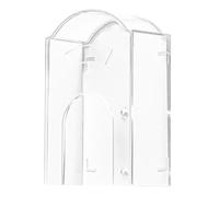 Zwfjcmsa Cubierta impermeable para botón de timbre para exterior, cubierta de lluvia para timbre, para interruptor de apertura de puerta de garaje, fácil de instalar