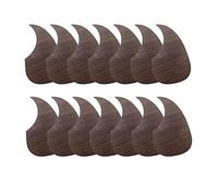 Zwfjcmsa Golpeador de grano de madera para guitarra, golpeador folk de grano de madera de nogal, golpeador de guitarra para zurdos