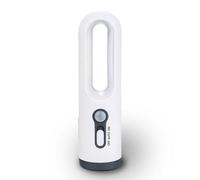 Zwfjcmsa Luz LED con sensor de movimiento, linterna portátil 2 en 1 con sensor de atardecer a amanecer para dormitorio, baño, lectura, camping