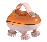 Zwfjcmsa Masajeador eléctrico de cabelludo recargable, masajeador de cabelludo para relajarse, resistente al agua, rascador de cabelludo de mano, fácil de instalar