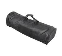 Zwfjcmsa Mochila pequeña negra gruesa para telescopio astronómico, bolsa de almacenamiento portátil para exteriores, Black