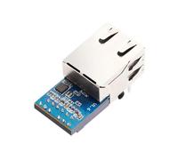 Zwfjcmsa - Módulo industrial K7 Super Port TTL UART a Ethernet Modbus RTU a puerto LAN, módulo Ethernet TTL UART, 1 módulo Ethernet de plástico + metal
